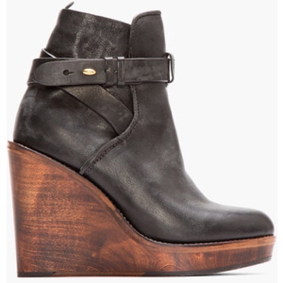 Rag & Bone Emery wedge booties - Picture 1 of 6